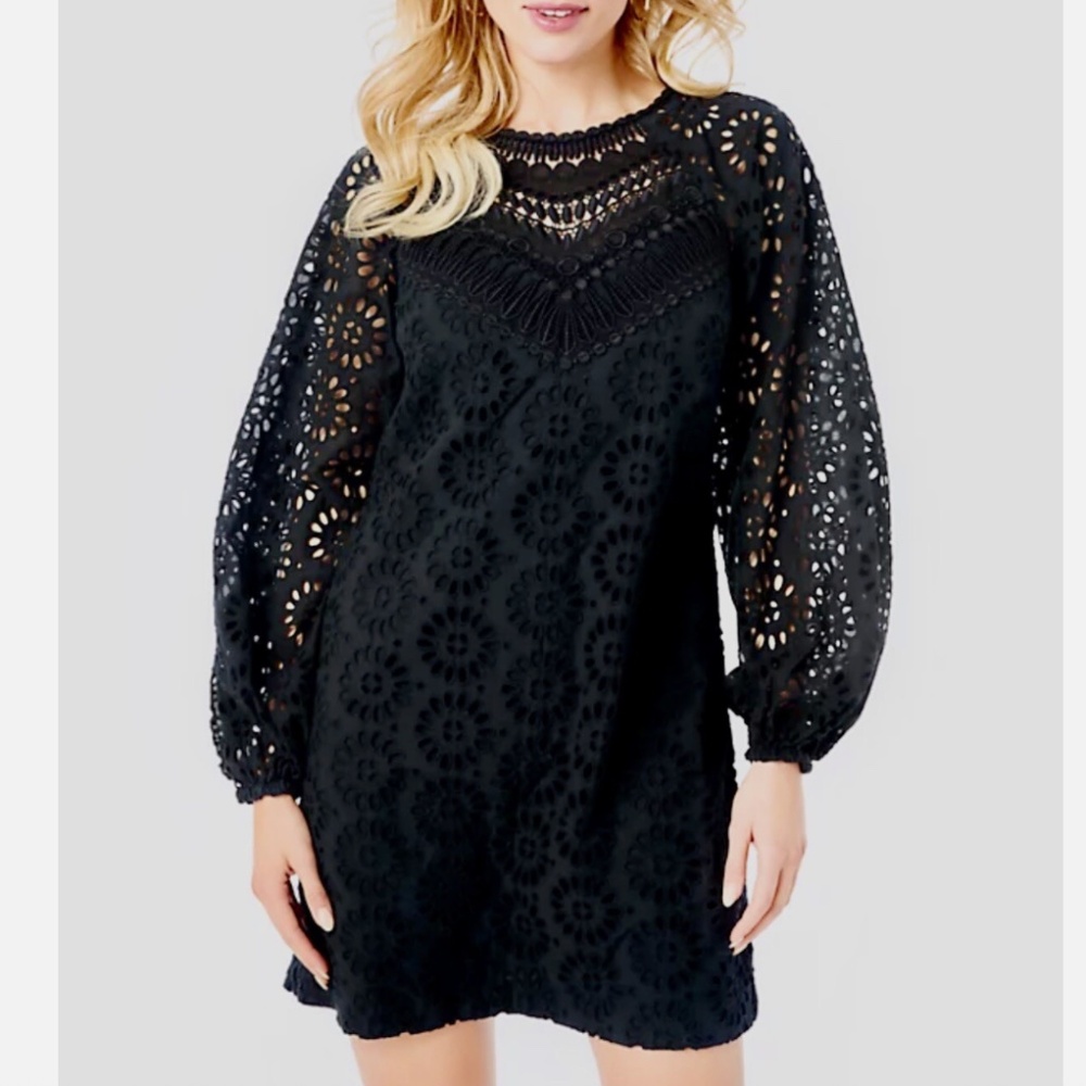 Lilly Pulitzer Priscilla Dress Long Sleeve - 00